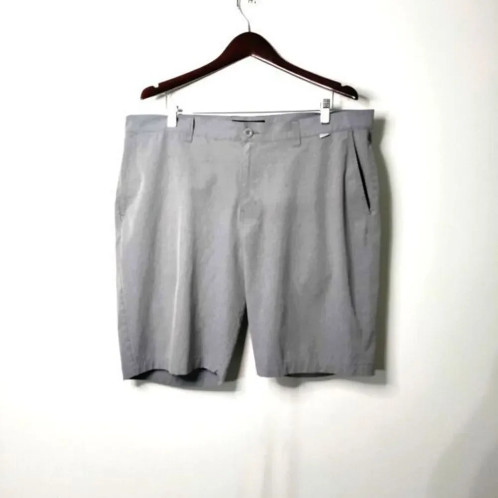Travis Mathew Gray Stretch Performance Golf‎ Resort Preppy Beach Shorts Men 40